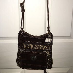 One of a kind cross body purse
